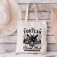 Fortean Social Club Bigfoot Mothman Alien Cryptid Introvert Canvas Tote Bag