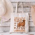 Fox Red Labrador Retriever Introvert Foxred Lab Canvas Tote Bag