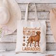Fox Red Labrador Retriever Introvert Foxred Lab Canvas Tote Bag