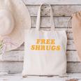 Free Shrugs Don't Care Introvert Canvas Tote Bag