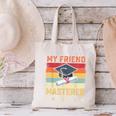 My Friend Mastered It Master's Degree Graduation Vintage Canvas Tote Bag