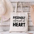 Friendly Introvert At Heart Raglan Baseball Tee Canvas Tote Bag Friendly Introvert At Heart Raglan Baseball Tee Canvas Tote Bag