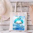Frutiger Aero Aesthetic Tech Book Butterfly Canvas Tote Bag