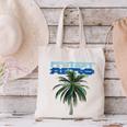 Frutiger Aero Palm Tree Y2k Aesthetic 2000s Trend Canvas Tote Bag