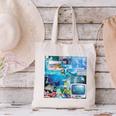 Frutiger Aero Retro Vibes Premium Tri-Blend Canvas Tote Bag