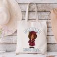 Future HBCU Grad Girl Wearing Graduation Gown Canvas Tote Bag