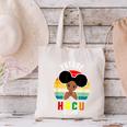 Future HBCU Grad Graduate Afro Girl College Graduation Canvas Tote Bag