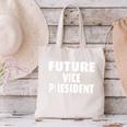 Future Vice President Graduation Canvas Tote Bag