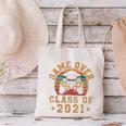 Game Over Class Of 2021 Senior 21 Graduation Video Gamer Canvas Tote Bag