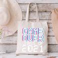 Game Over Class Of 2021 Video Games Graduation Gamer Canvas Tote Bag