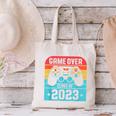 Game Over Class Of 2023 Shirt Students Graduation Canvas Tote Bag
