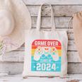 Game Over Class Of 2024 Shirt Students Graduation Canvas Tote Bag