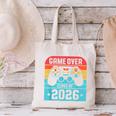 Game Over Class Of 2026 Shirt Students Last Day Graduation Canvas Tote Bag
