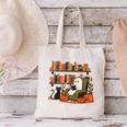 Ghost Library Reading Books Halloween Men Women Kids Canvas Tote Bag