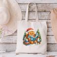 Gingerbread Reading Book Lovers Christmas Bookworm Librarian Canvas Tote Bag Gingerbread Reading Book Lovers Christmas Bookworm Librarian Canvas Tote Bag