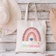 Goodbye 5TH Grade Graduation 2024 Hello 6TH Grade Rainbow Canvas Tote Bag