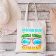 Goodbye 5th Grade Graduation To 6th Grade Hello Summer Kids Canvas Tote Bag