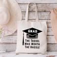 Grad 2022 Graduation Tassel Was Worth The Hassle Canvas Tote Bag