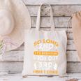 Grade So Long Second Grade It's Been Fun Graduation 2019 Canvas Tote Bag