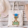 Graduate Kangaroo Class Of 2025 Kids Graduation Canvas Tote Bag