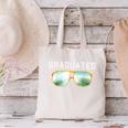 Graduated Graduation Tropical Sunglasses Canvas Tote Bag