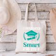 I Graduated Smart Graduation Student College University Canvas Tote Bag