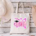 Graduation 2027 Senior 2027 Class Of 2027 Coquette Pink Girl Canvas Tote Bag