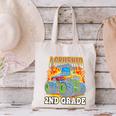 Graduation 2nd Grade Monster Truck Boys I Crushed Grad Canvas Tote Bag