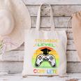 Graduation 5th Grade Level Complete Gamer Class 2021 Gaming Canvas Tote Bag
