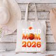 Graduation Basketball Retro Proud Mom Of A 2026 Graduate Canvas Tote Bag