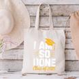 Graduation Class Of 2025 I Am So Done Senior Student Canvas Tote Bag