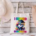 Graduation I Crushed Kindergarten Unicorn Girls Grad Magical Canvas Tote Bag