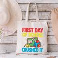 Graduation First Day Of School Crushed It Canvas Tote Bag