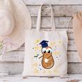 Graduation Flossing Peanut OIT Canvas Tote Bag