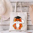 Graduation Fox School Bachelor Master Doctor Study Canvas Tote Bag