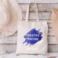 Graduation Graduated Creative Writing Degree University Canvas Tote Bag