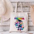 Graduation Preschool Unicorn Roller Skate Girls Pre-K Grad Canvas Tote Bag