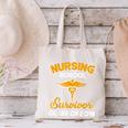 Graduation Shirt Nursing School Survivor Class Of 2018 Tee Canvas Tote Bag