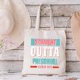 Graduation Shirt Straight Outta Preschool Class Of 2018 Tee Canvas Tote Bag