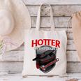 GraduationShirt Hotter By One Degree Canvas Tote Bag