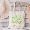 Groovy It's Good Luck To Read St Patrick's Day Book Lucky Canvas Tote Bag