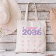 Grow With Me Graduation First Day Of School Class Of 2036 Canvas Tote Bag