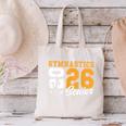 Gymnastics Senior Night Gymnastics Senior 2026 Graduation 17 Canvas Tote Bag