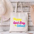 Happy Last Day Of School Graduation Teacher Students Canvas Tote Bag