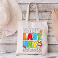 Happy Last Day Of School Teacher Student Graduation Canvas Tote Bag