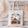 Haunted By My TBR Boo Halloween Book Lover Librarian Canvas Tote Bag Haunted By My TBR Boo Halloween Book Lover Librarian Canvas Tote Bag