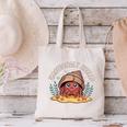 Hermit Crab Saying Emotionally Shelled Introvert Humor Canvas Tote Bag