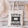 Over The Hill Please Be Patient I'm From The 1900s VHS Premium Tri-Blend Canvas Tote Bag Over The Hill Please Be Patient I'm From The 1900s VHS Premium Tri-Blend Canvas Tote Bag