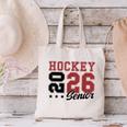 Hockey Senior Night Hockey Senior 2026 Graduation 59 Canvas Tote Bag