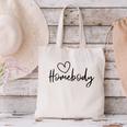 Homebody At Home Lets Stay Home Introvert Canvas Tote Bag